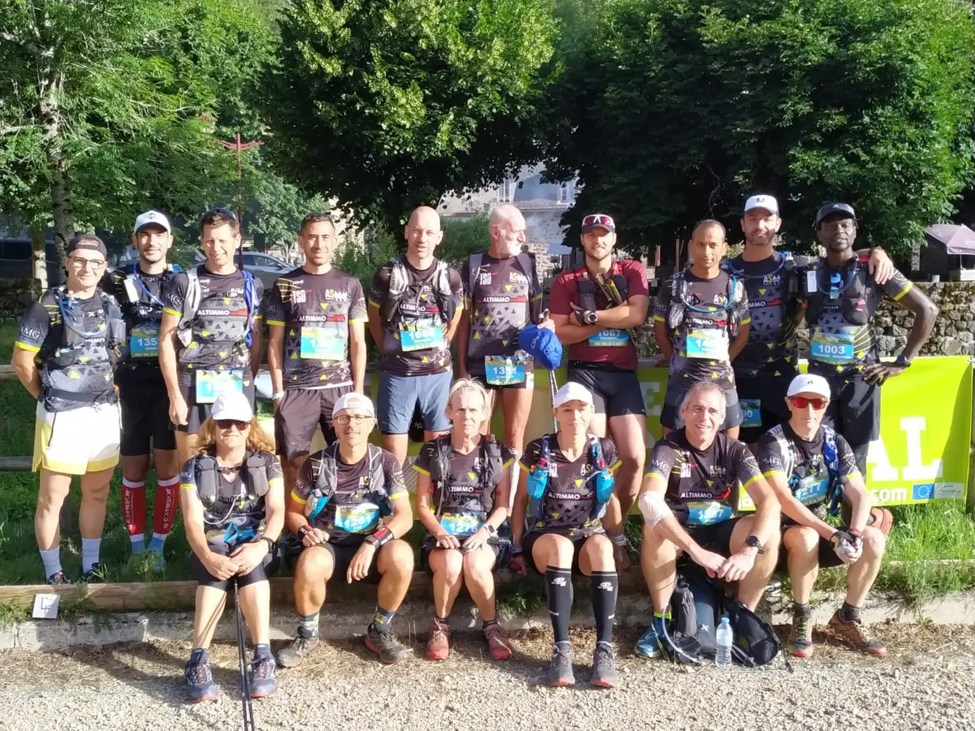 Groupe ASR Trail à la Jordanne